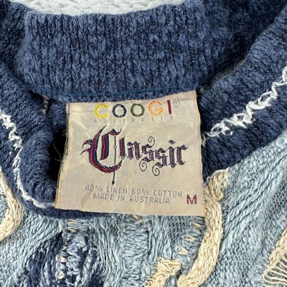 Vintage Coogi Australia Knit Classic Sweater Men's Medium - Picture 2 of 13